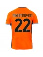 Moški Nogometna dresi replika Inter Milan Henrikh Mkhitaryan #22 Tretji 2023-24 Kratek rokav